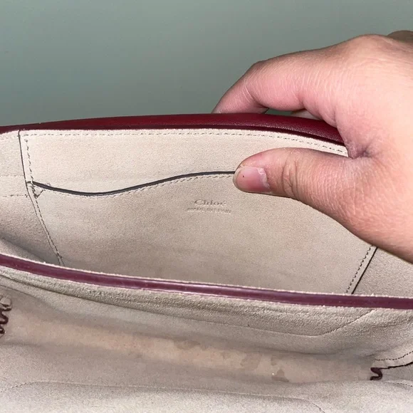 ‼️SOLD‼️ CHLOE - Suede Calfskin Faye Crossbody bag - Picture 5 of 8